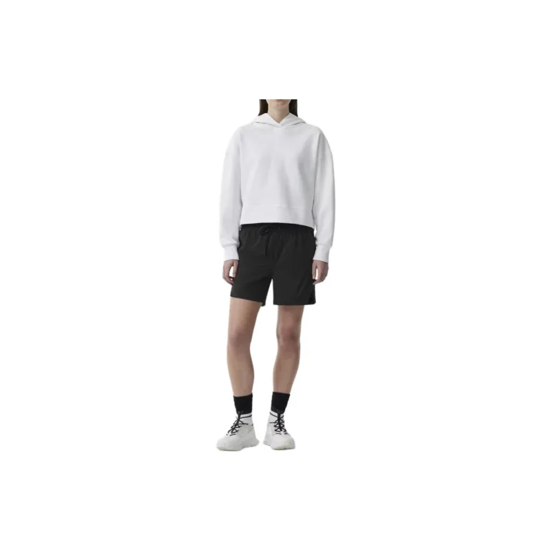 Canada Goose Logo Patch Drawstring Shorts-1