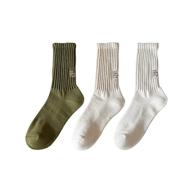 BKCXZICE Mid Calf Socks Unisex 3 Pack-7