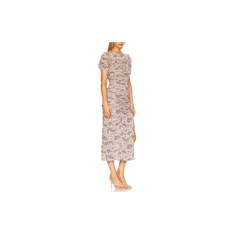 FREE PEOPLE Short-Sleeved Dresses Women's Multicolor-1