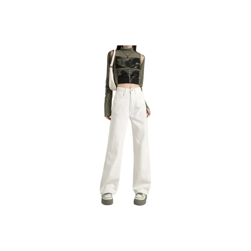 FOREVER 21 Jeans Women's White-1