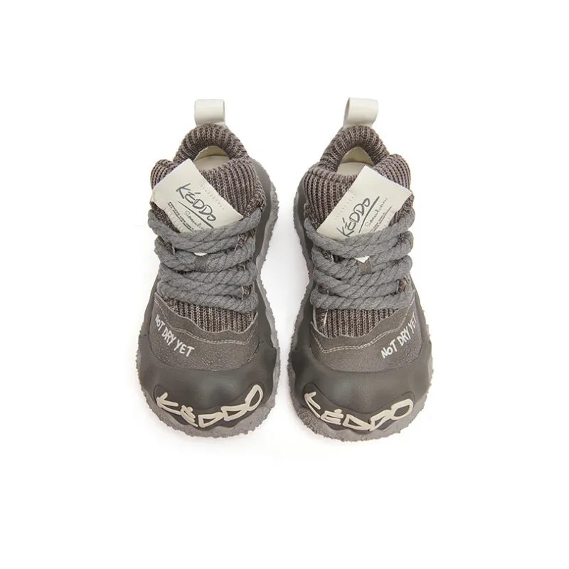 KEDDO Paint Is Not Dry Low-Top Chunky Sneakers Unisex-15