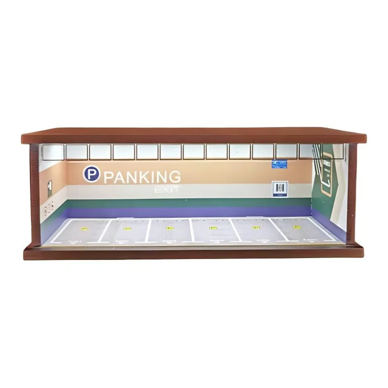 Maisto 1/64 Parking Lot Simulated Underground Garage Model Accessories-0