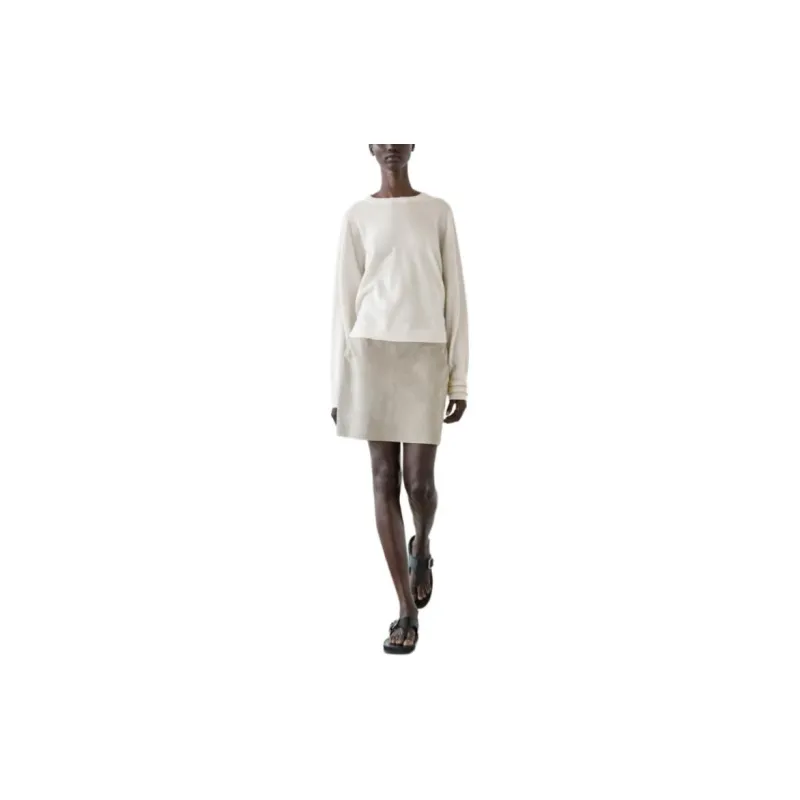 Massimo Dutti Cashmere Sweater Women's Ecru-3
