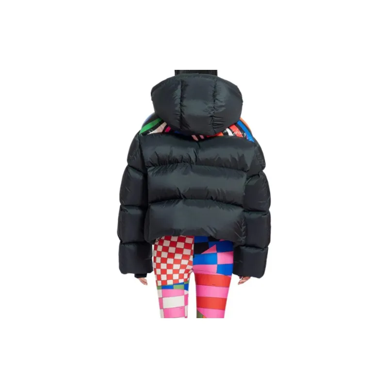 EMILIO PUCCI Onde Panelled Zipped Hooded Puffer Jacket-1