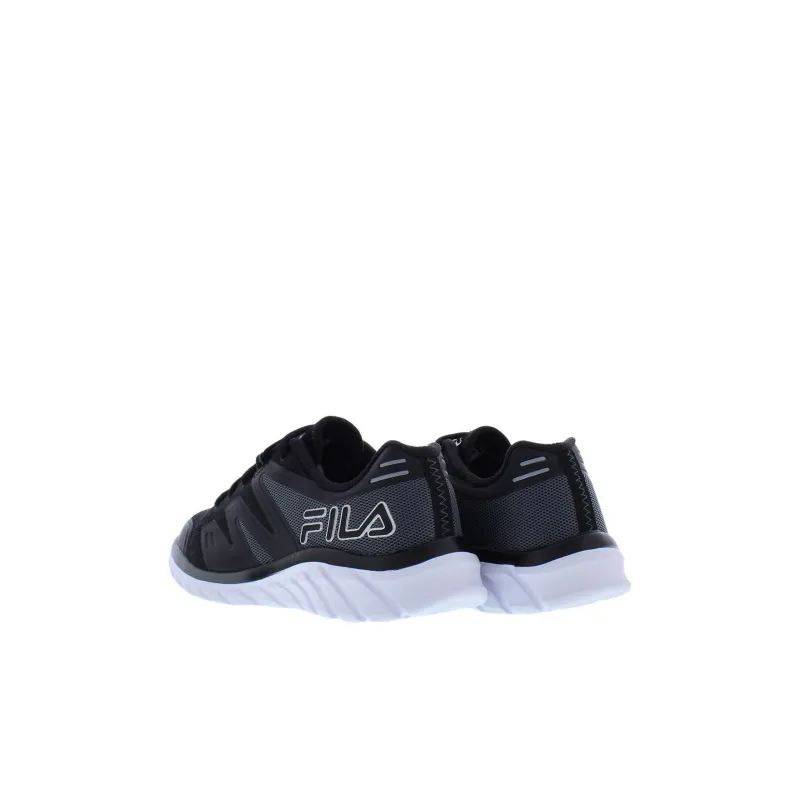 FILA KIDS Tempera 4 Durable Breathable Low Top Running Shoes Black Kids'-4
