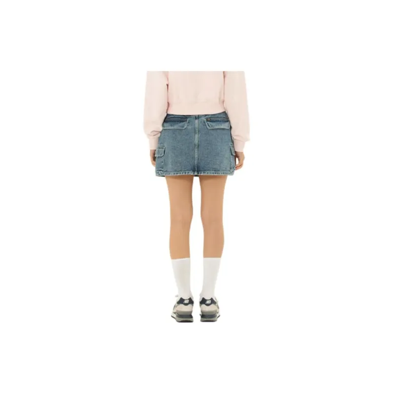 Lee Casual Short Skirts Women's Indigo-2