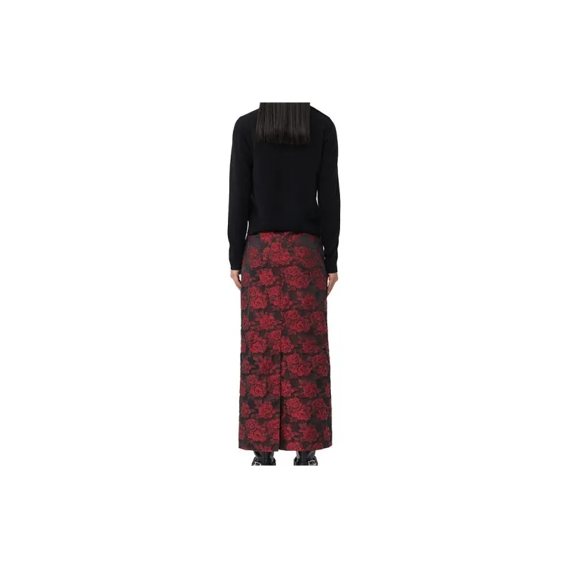 GANNI Button-Embellished Knitted Jumper-1