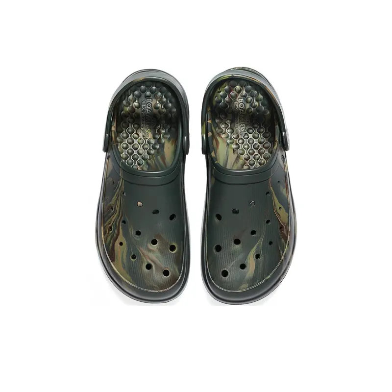 Skechers Foamies Clogs Men's Green Gold-2