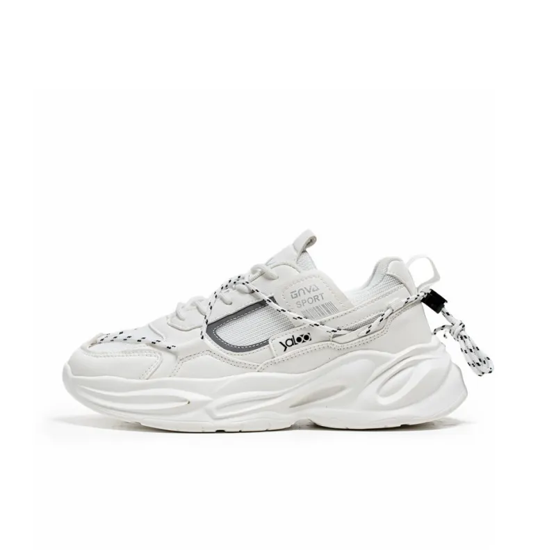 Yalu Anti Slip Wear Resistant Low Top Chunky Sneakers Men's-0