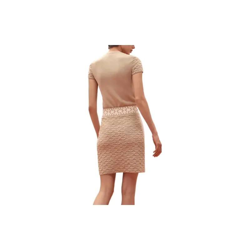 HERMES Casual Short Skirts Women's Ecru-2