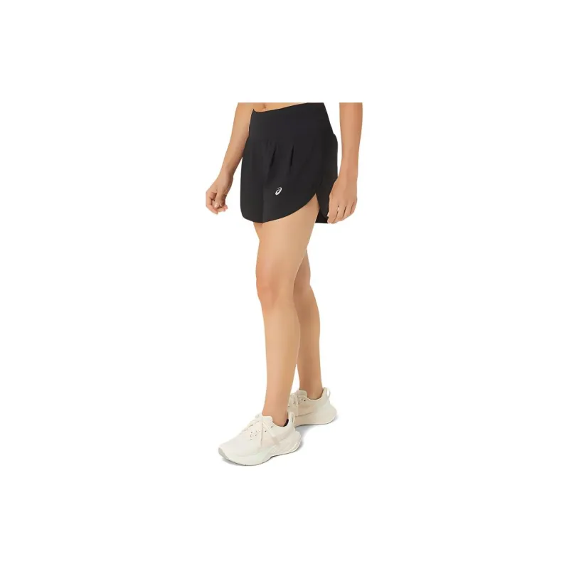 Asics ROAD Sports Shorts Women's Black-3