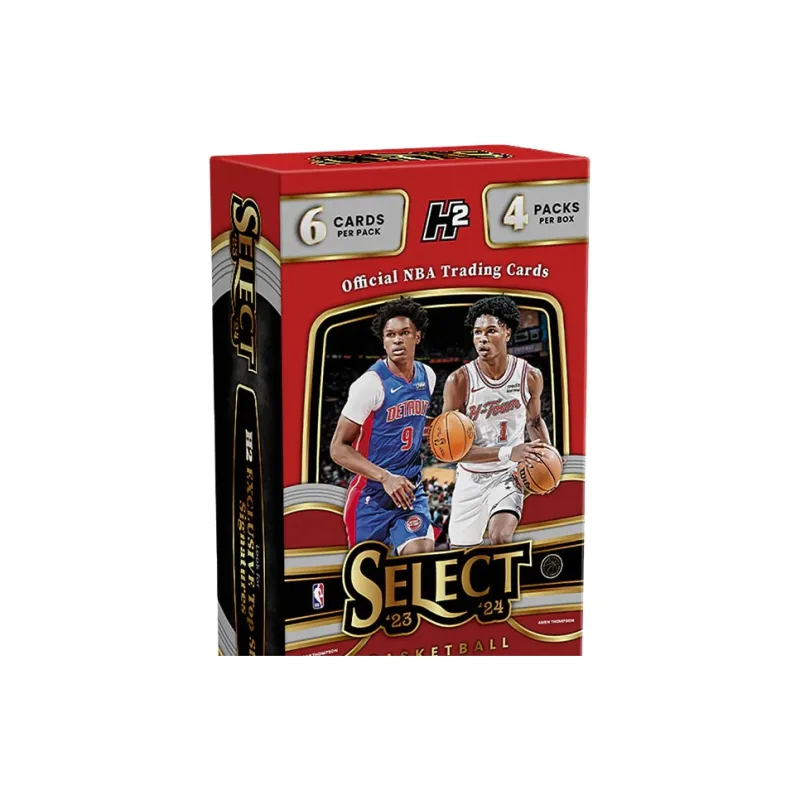 PANINI 2023 24 Panini Select H2 Hanger Box, Basketball Star Cards Sports Cards Full Box-2