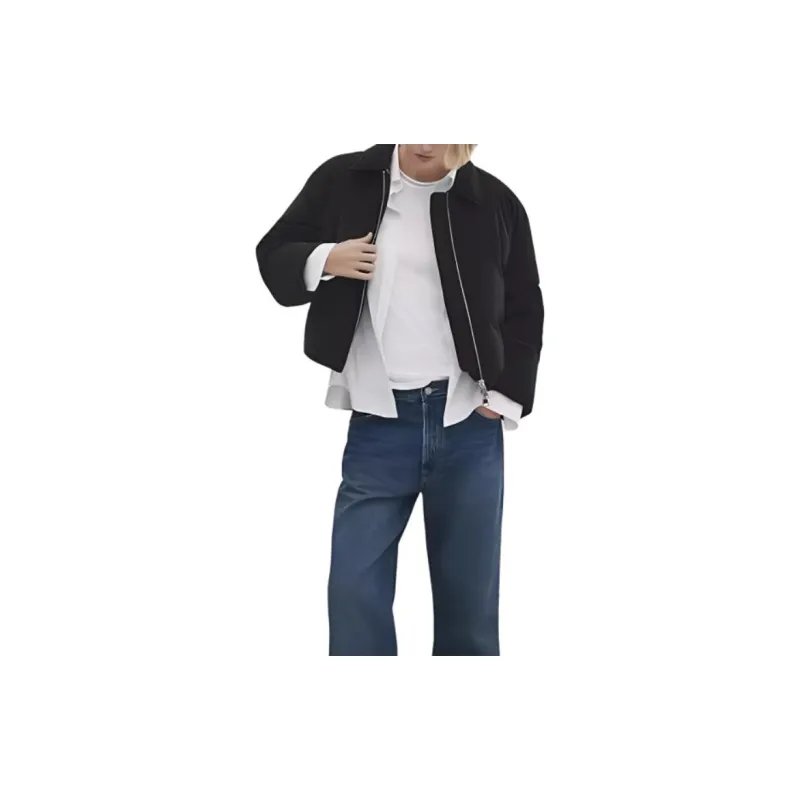 Massimo Dutti Down Jackets Women's Black-2