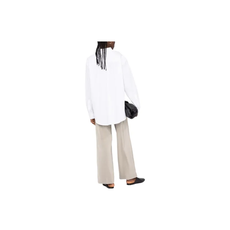 TOTEME Classic Collared Button Up Shirt-3