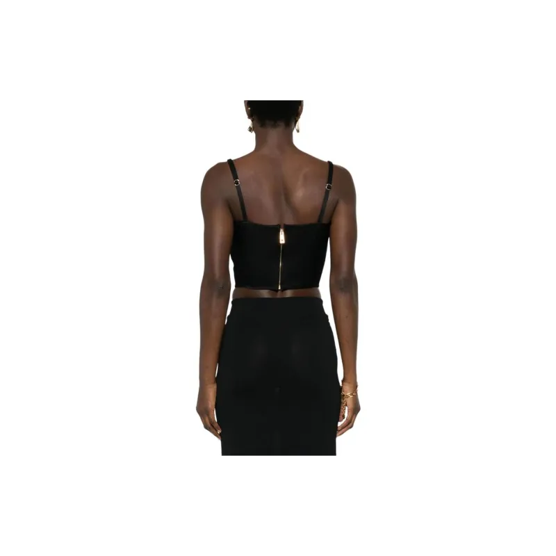 VERSACE Medusa 95 Corset Top 'Black'-6