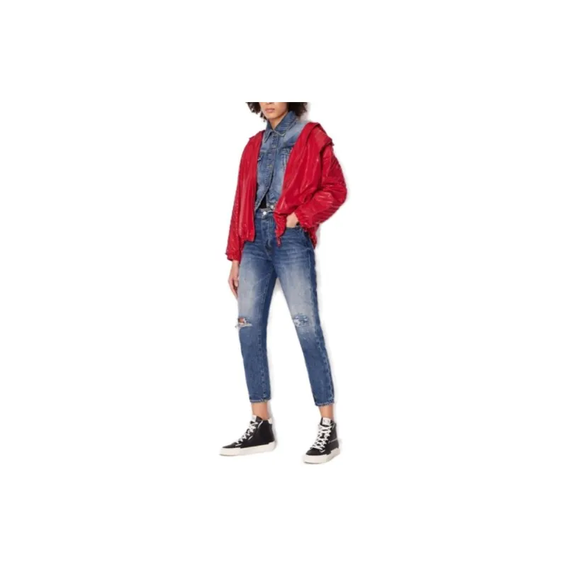 ARMANI EXCHANGEAE Jackets & Coats Women's Red-3
