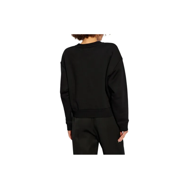 Alexander McQueen Cut Out Detailed Crewneck Sweatshirt-2