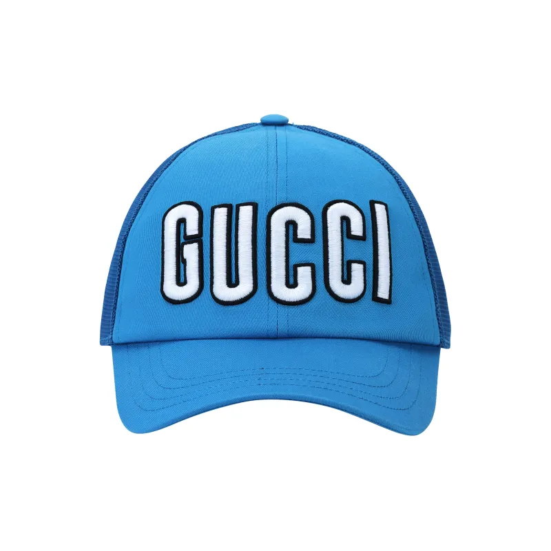 GUCCI Logo Patch Baseball Hat-1