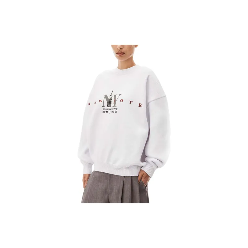 Alexander Wang Graphic print Crew neck Sweatshirt-2