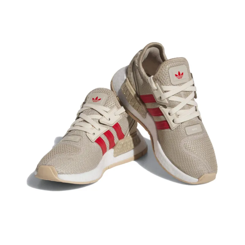 Adidas Originals NMD_G1 Cushioning Wear Resistant Kids Lifestyle Shoes Beige Teenagers-2