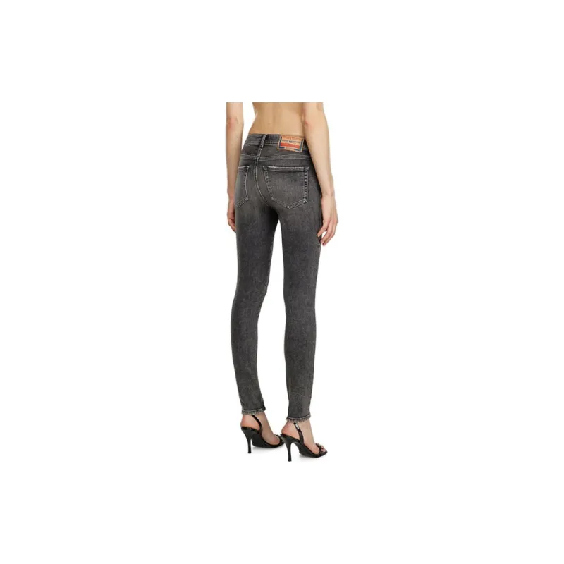 DIESEL 2017 Slandy Low rise Skinny Jeans-2