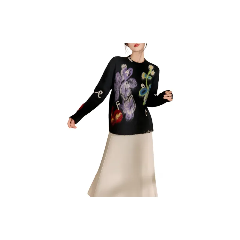 QIAOYUHUAZUN Knitwear Women's Multicolor-0