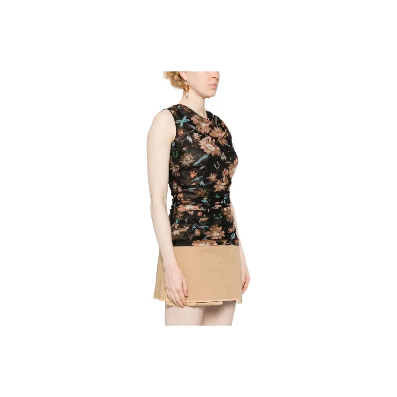 Dorothee Schumacher Floral print Semi sheer Blouse-3