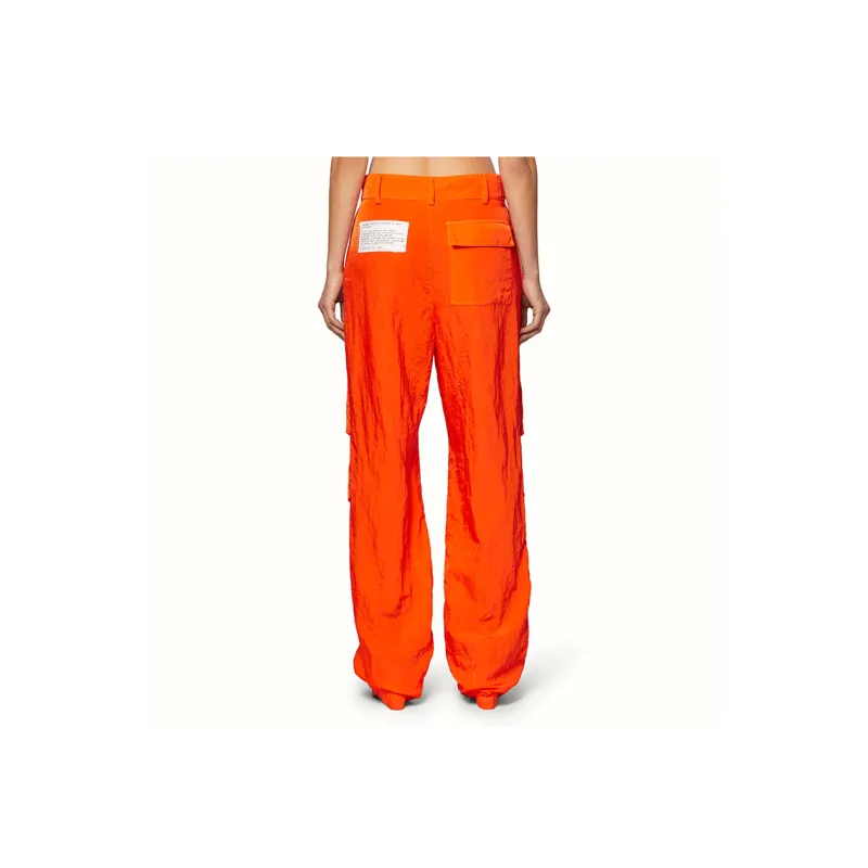 HERON PRESTON Knitted Sweatpants Women's Orange-2