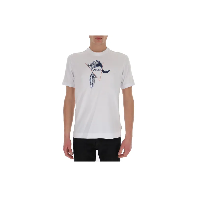 Ermenegildo Zegna T Shirts Men White-4