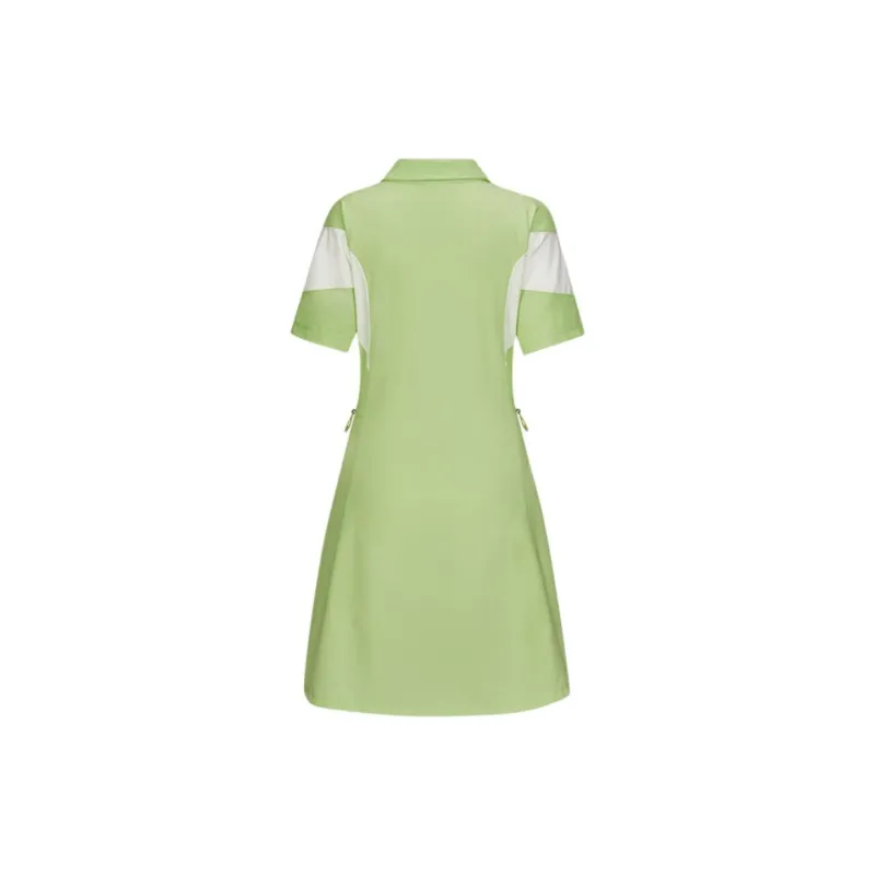 KSWISS Short Sleeved Dress Women's Rambutan Green-1