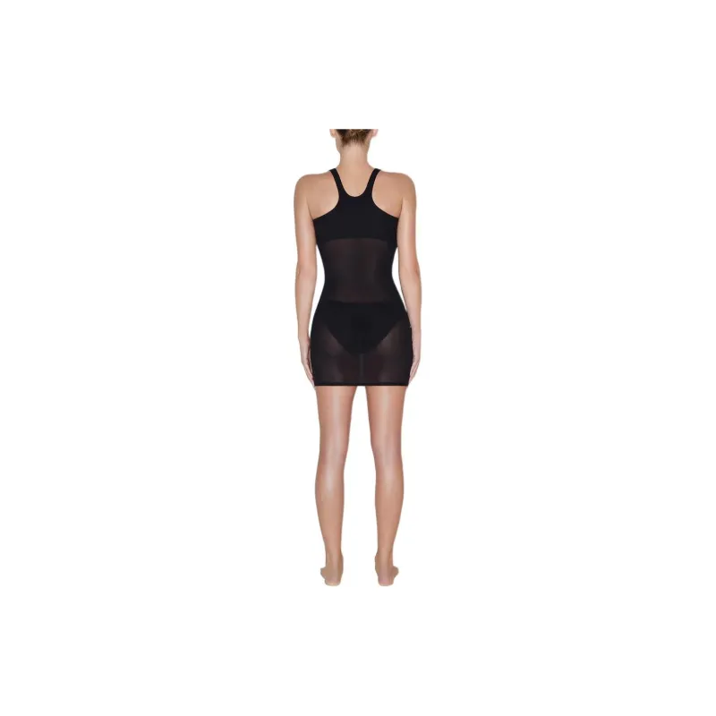 Khy SS24 DROP 008 Mesh Swim Mini Dress Swim Dresses & Skirts Women's Black-3