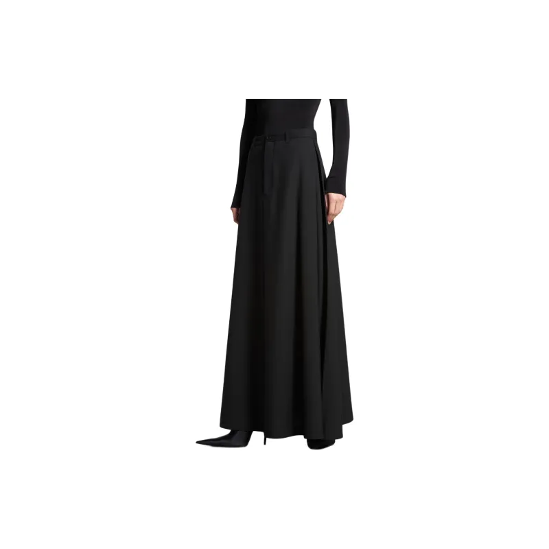 Balenciaga A-Line Maxi Skirt-5