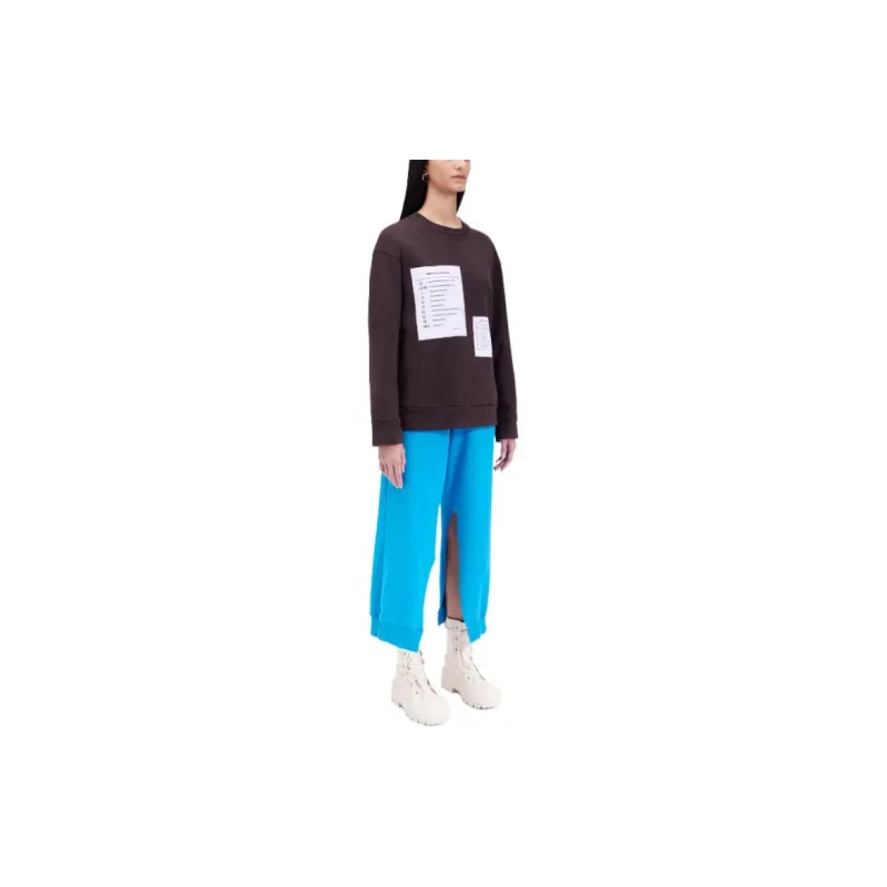 MM6 Maison Margiela Sweatshirts Women's Brown-3