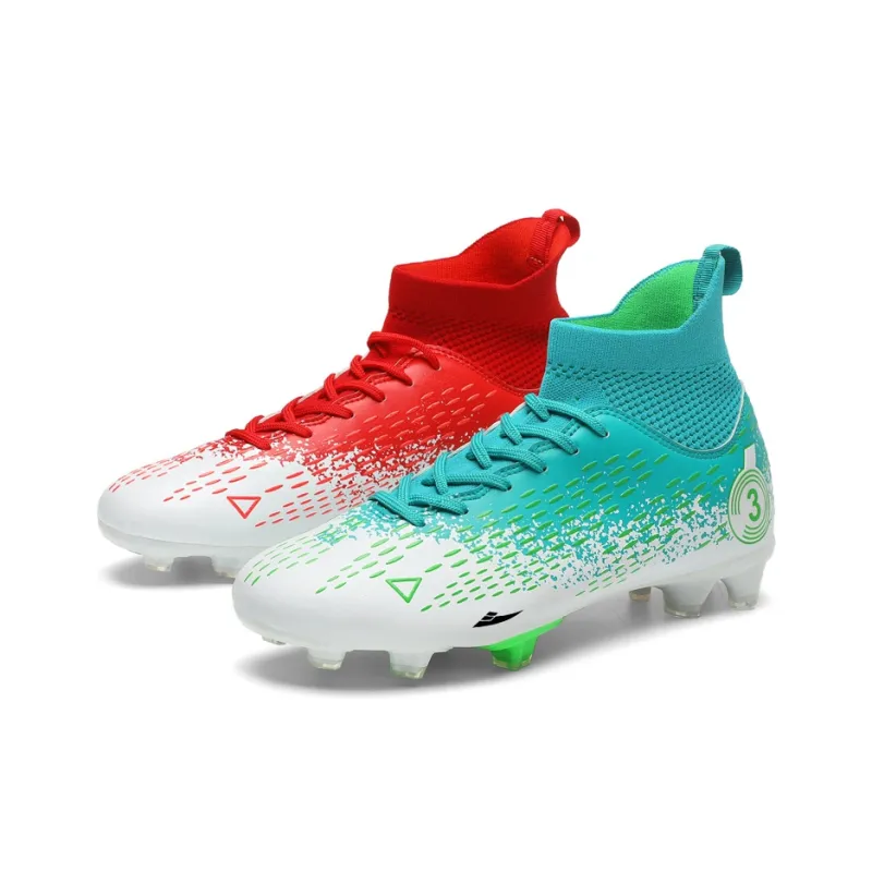Kuding Slip Resistant And Abrasion Resistant Coverage Soccer Shoes Unisex-8