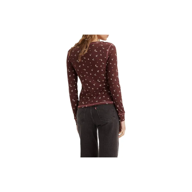 Levis Sweaters Women's Red-2