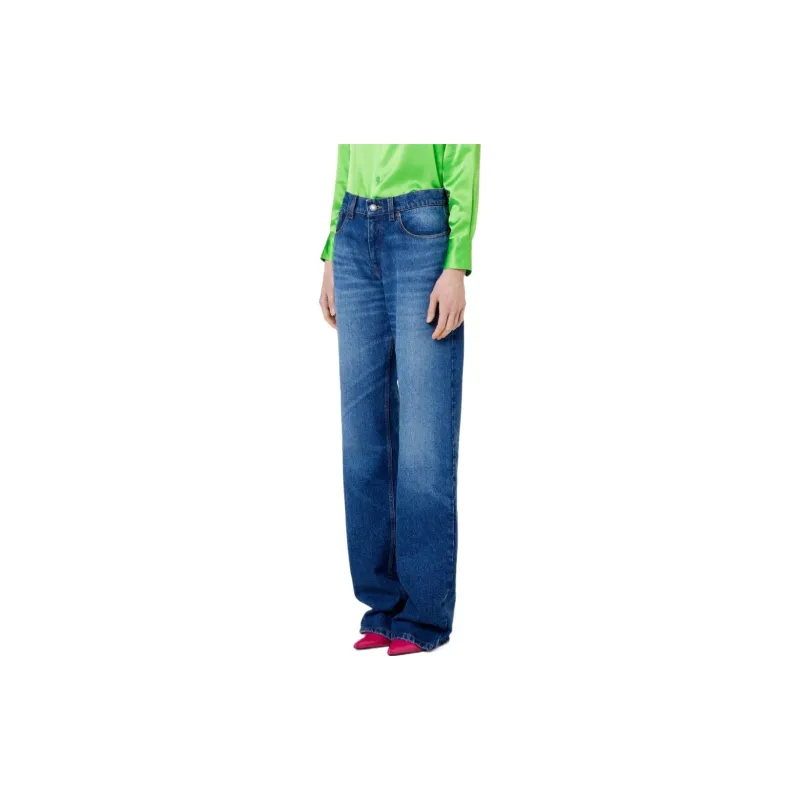 AMIPARIS Paris Wide Leg Boyfriend Jeans-3