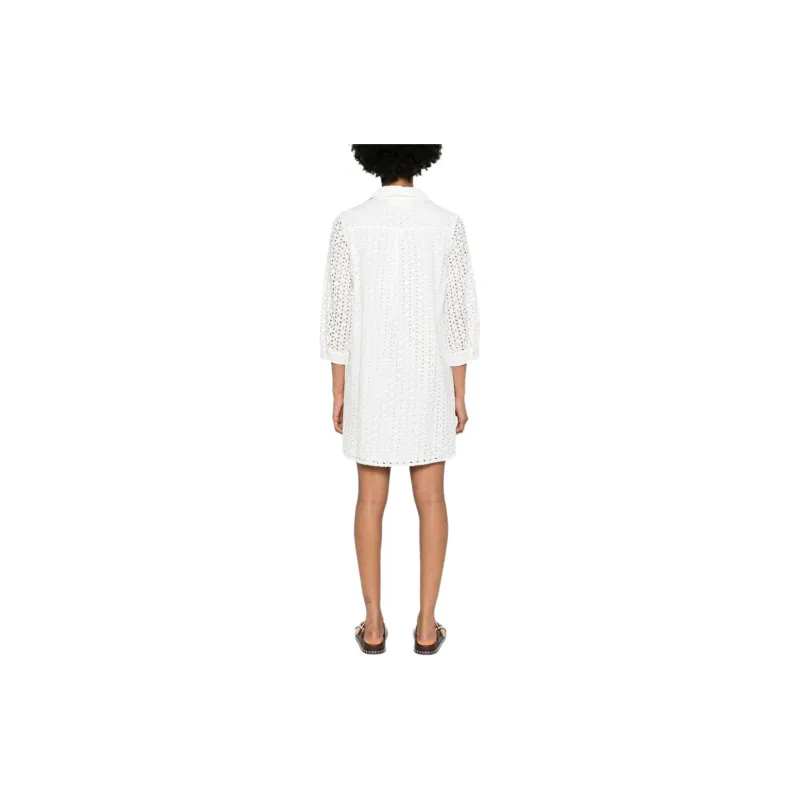 MC2 Saint Barth Helena Broderie Anglaise Shirt-1
