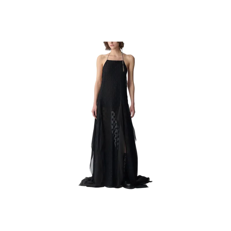 Ann Demeulemeester Slip Dress Women's Black-1
