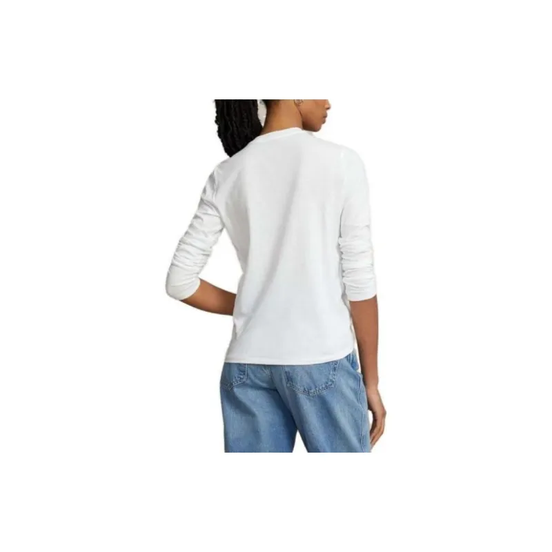 Polo Ralph Lauren Logo Embroidered Crewneck T Shirt-3