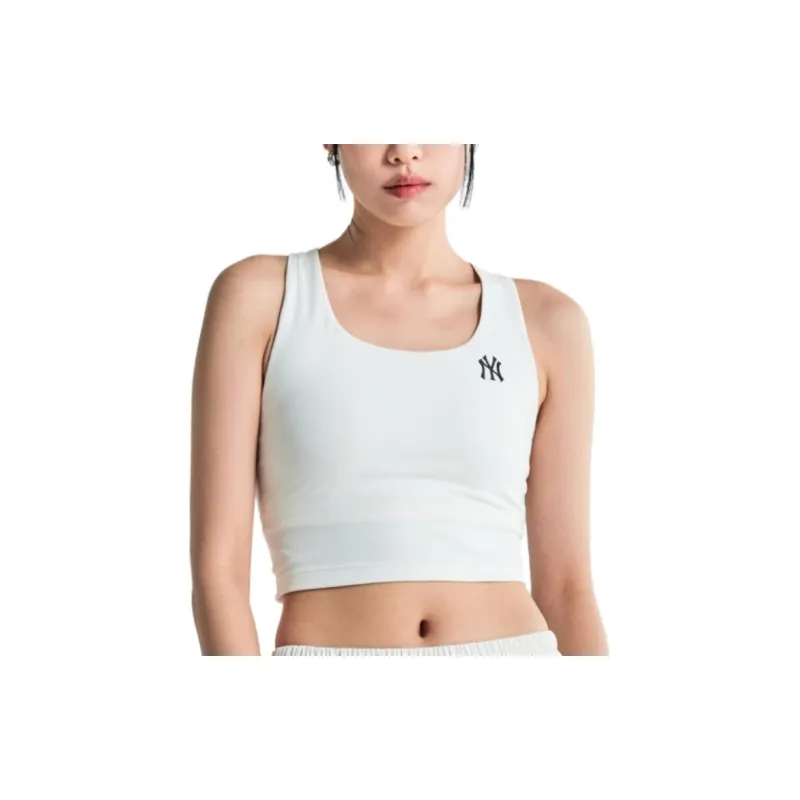 MLB Sleeveless Sports Shirts Women's White-5