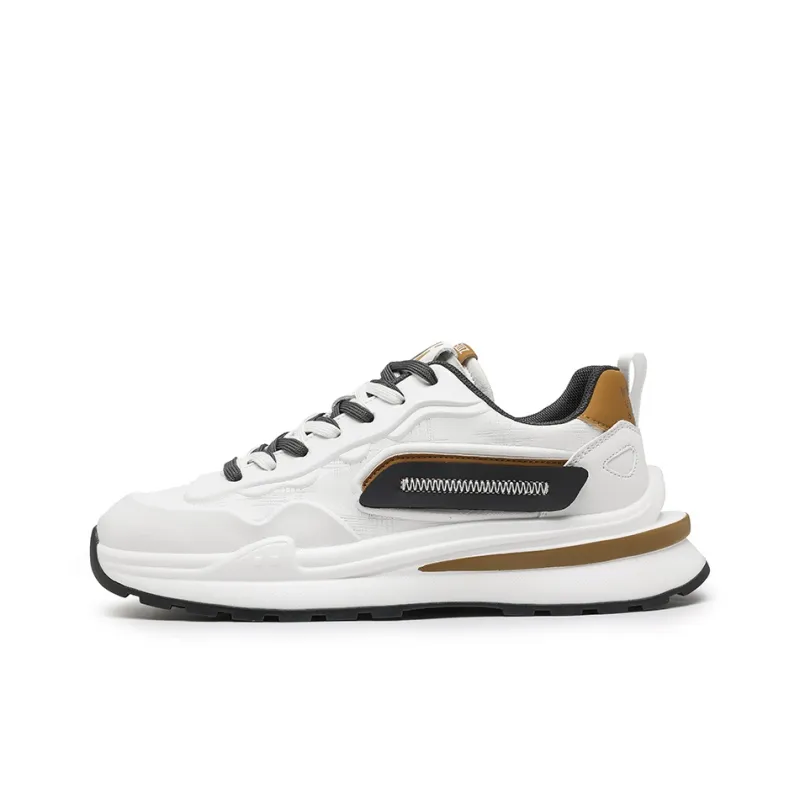 CEDAR HAN Casual Shoes Unisex Low Top Beige Blue/Beige Green */Milk Tea-16