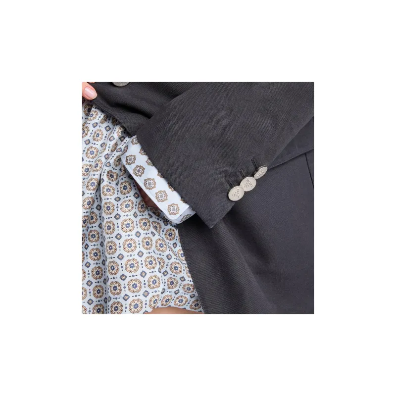 PRADA Single breasted Cotton Blazer-3