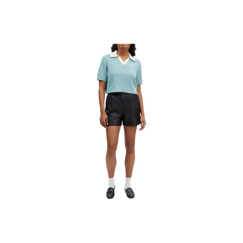 COACH SS24 Polo Shirt Women's Blue-1