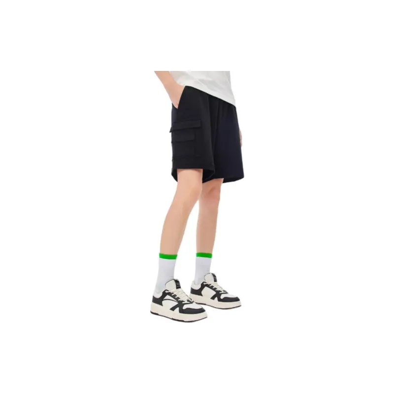Anta Cargo Shorts Women's Basic Black-3