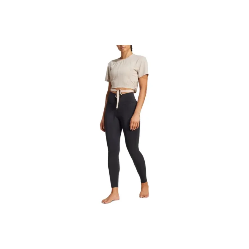 Adidas Women's Yoga T Shirt Wonder Beige-1