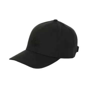 Moncler Cotton Baseball Caps Unisex Black