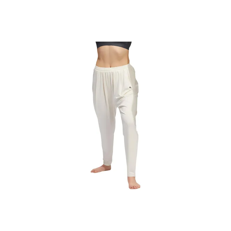 Adidas Yoga Pants Casual Pants Women's Gray White-3