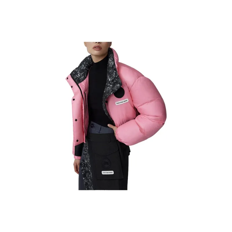 Feng Chen Wang X Canada Goose Feng Chen Wang X Xu Zhen Collaboration Series Down Jackets Women's Pink-4