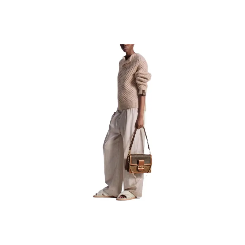 LOUIS VUITTON Honeycomb Knit Pullover-4