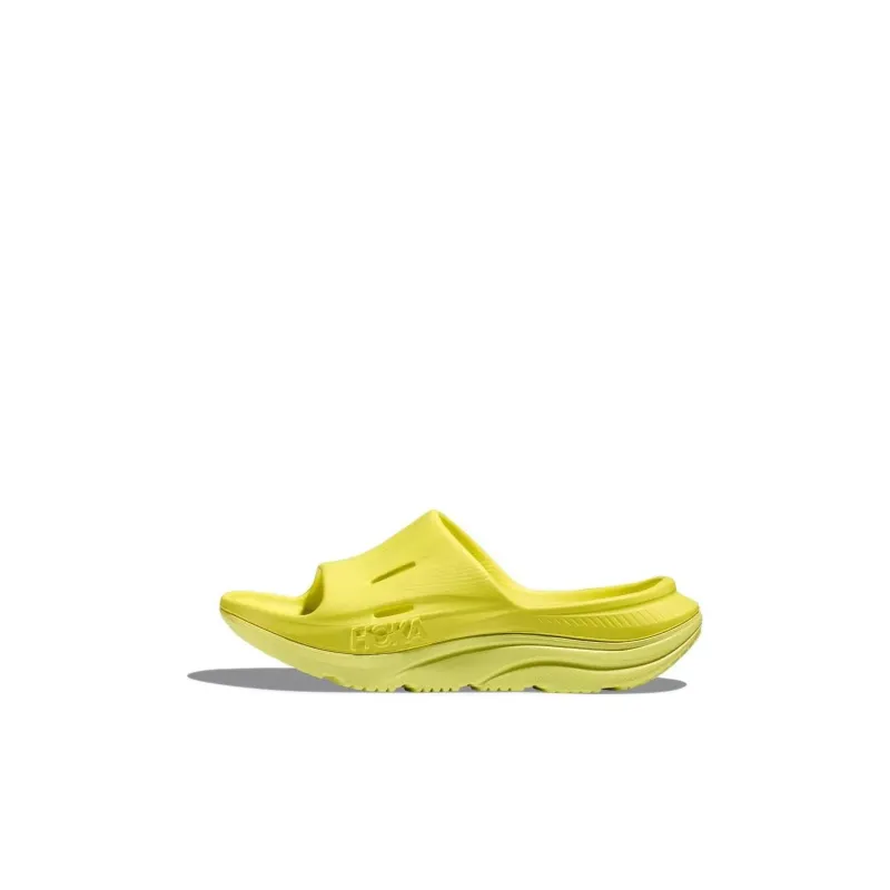 HOKA ONE ONE Ora Recovery Slide 3 Kids' Slippers Yellow Kids'-0